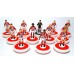 Subbuteo Andrew Table Soccer Olympiacos 2002-2003 on Lightweight bases